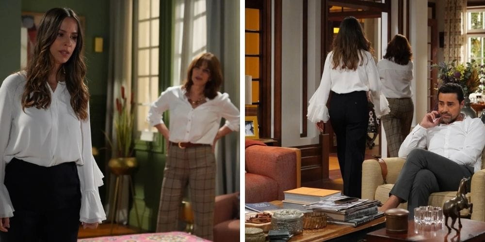 Pilar e Vicente voltam a unir-se após bomba sobre Brígida