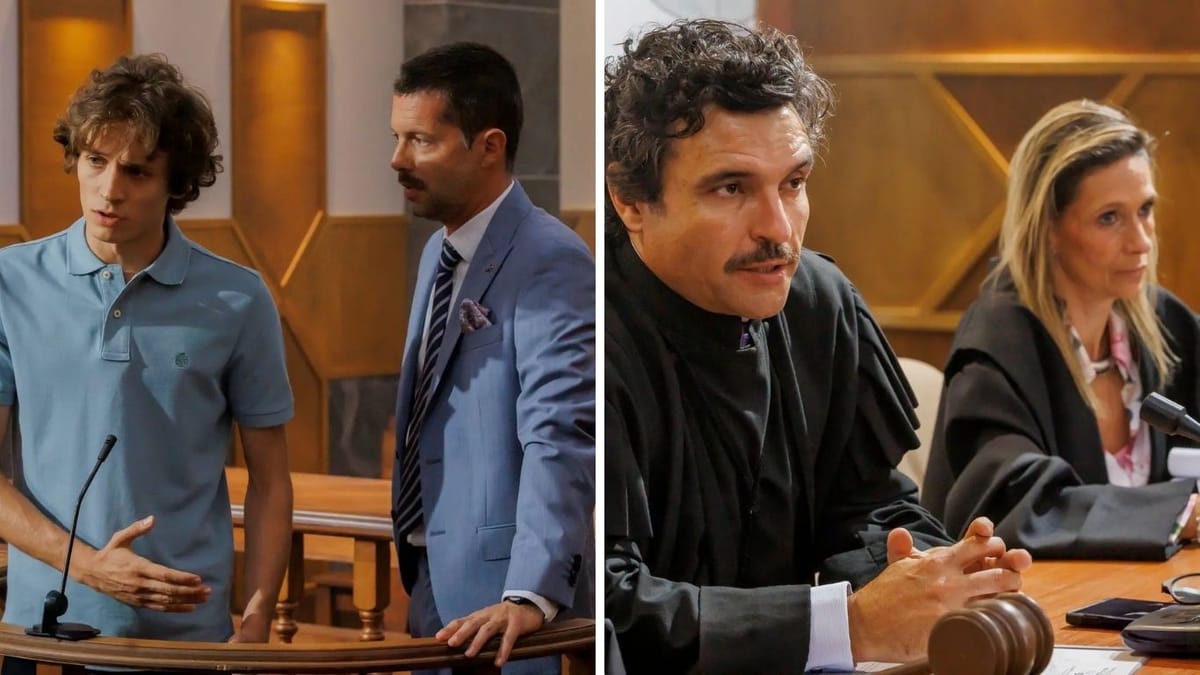 Sérgio assume crimes em pleno tribunal para salvar Afonso