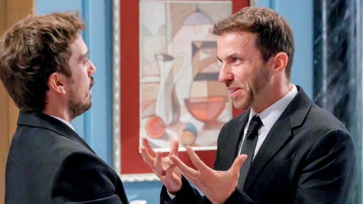 A Promessa: Bruno apaixonado por Raquel e confessa a Nuno que encontrou a mulher da sua vida