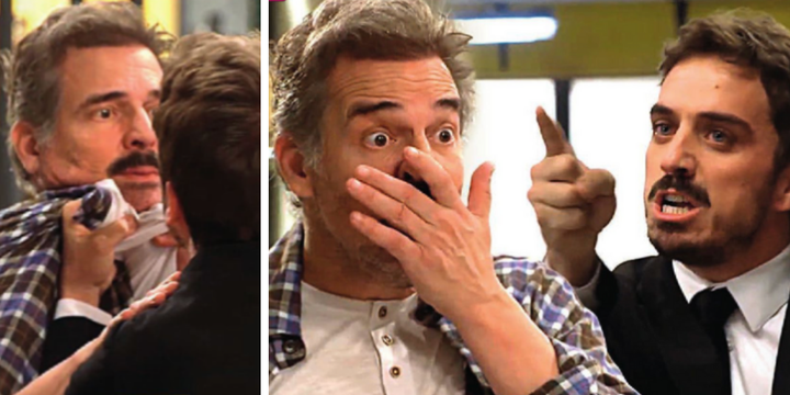 A Promessa: Nuno dá uma sova ao pai após denúncia de Maria