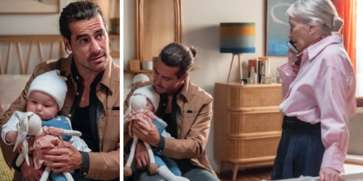 A Protegida: JD reencontra a filha Carlota em momento emocionante