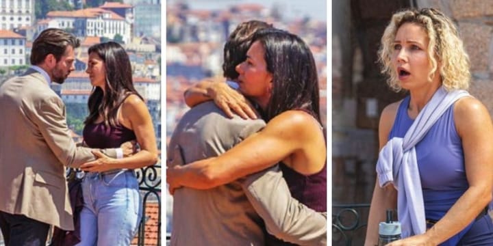 João é apanhado em momento íntimo com Vitória por Marina